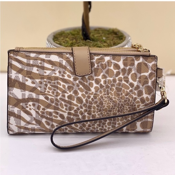 Michael Kors DoubleZip Wallet Wristlet Phone Case - Picture 6 of 9